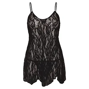 Chemise Leg Avenue Rose Lace Flair Negru pe Vibreaza.ro