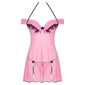 Chemise LivCo Chameli Roz pe Vibreaza.ro