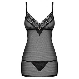 Chemise Obsessive 852-CHE Negru pe Vibreaza.ro