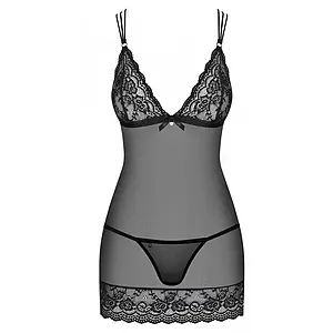 Chemise Obsessive 854-CHE Negru Chemise Obsessive 854-CHE Negru pe Vibreaza.ro