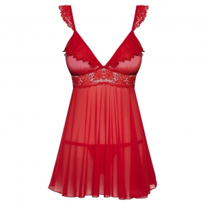 Chemise Obsessive 863-BAB Roșu pe Vibreaza.ro