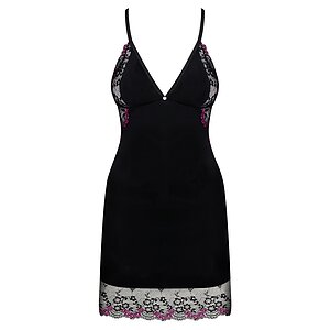 Chemise Obsessive Vanessme Negru pe Vibreaza.ro