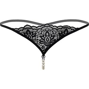 Chilot Daring Intimates Pearl Beaded Negru pe Vibreaza.ro