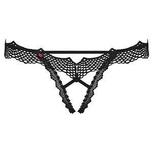 Chilot Decupat Obsessive Bravele Negru pe Vibreaza.ro