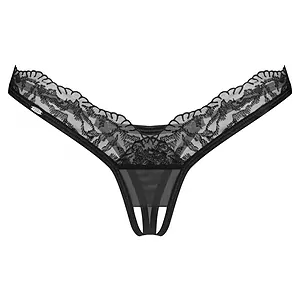 Chilot Obsessive Arrowel Decupat Negru Chilot Obsessive Arrowel Decupat Negru pe Vibreaza.ro