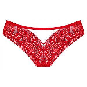 Chilot Obsessive Chilisa Panties Rosu pe Vibreaza.ro
