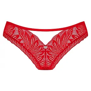 Chilot Obsessive Chilisa Panties Rosu pe Vibreaza.ro