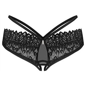 Chilot Obsessive Donarella Decupat Negru pe Vibreaza.ro