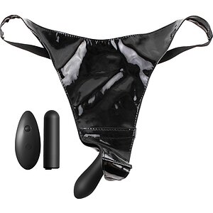 Chiloti Vibratori Fetish Fantasy Remote Panty Negru pe Vibreaza.ro