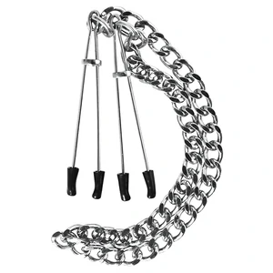 Cleme Sfârcuri Nipple Tweezers Argintiu pe Vibreaza.ro