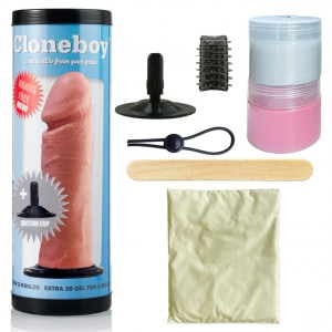 Cloneboy Dildo 20cm And Suction Cap pe Vibreaza.ro