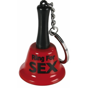 Clopoțel Ring For Sex Breloc Roșu pe Vibreaza.ro