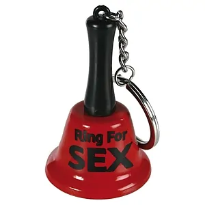 Clopotel Ring For Sex Breloc Rosu pe Vibreaza.ro