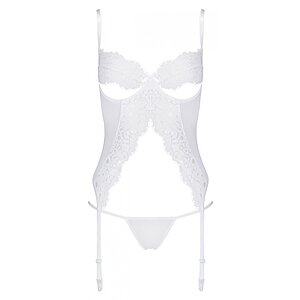 Corset Avanua Silentia Alb pe Vibreaza.ro