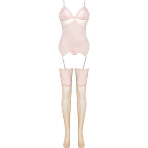 Corset LivCo Persinne Peach Emporio Collection Roz pe Vibreaza.ro