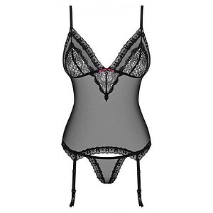 Corset Obsessive 820-COR Negru pe Vibreaza.ro