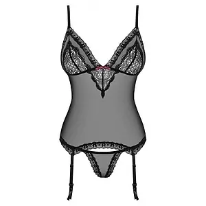 Corset Obsessive 820-COR Negru pe Vibreaza.ro