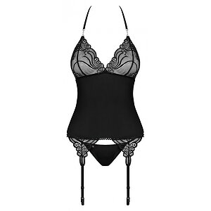 Corset Obsessive 828-COR Negru pe Vibreaza.ro