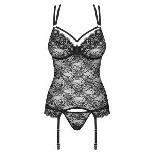 Corset Obsessive 860-COR Negru pe Vibreaza.ro