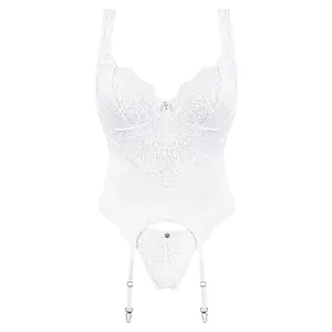 Corset Obsessive Amor Alb Corset Obsessive Amor Alb pe Vibreaza.ro