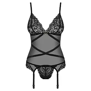 Corset Obsessive Bondea Negru pe Vibreaza.ro