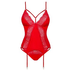 Corset Obsessive Diyosa Roșu pe Vibreaza.ro