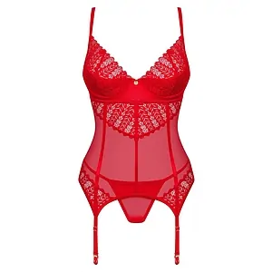 Corset Obsessive Ingridia Roșu Corset Obsessive Ingridia Roșu pe Vibreaza.ro