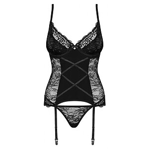 Corset Obsessive Laurise Negru pe Vibreaza.ro