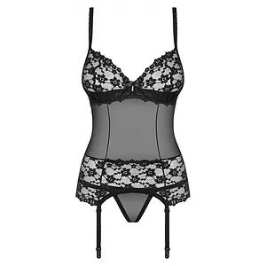 Corset Obsessive Letica Negru pe Vibreaza.ro