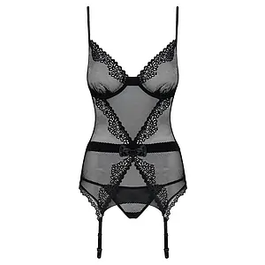 Corset Obsessive Lustella Negru Corset Obsessive Lustella Negru pe Vibreaza.ro
