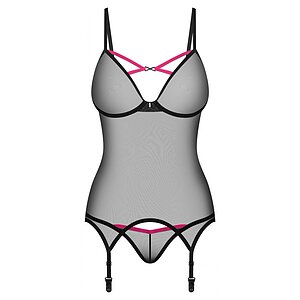 Corset Obsessive Novenes Negru pe Vibreaza.ro