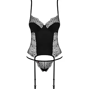 Corset Obsessive Sharlotte Negru Corset Obsessive Sharlotte Negru pe Vibreaza.ro