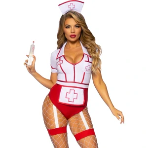 Costum Leg Avenue Nurse Feelgood Roșu Costum Leg Avenue Nurse Feelgood Roșu pe Vibreaza.ro