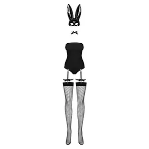Costum Obsessive Bunny Love Negru pe Vibreaza.ro