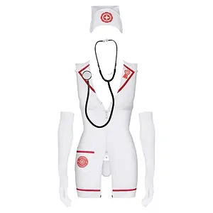 Costum Obsessive Emergency Dress Cu Stetoscop pe Vibreaza.ro