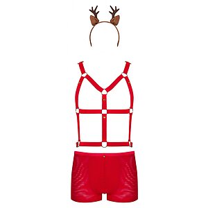 Costum Obsessive Mr. Reindy Roșu pe Vibreaza.ro