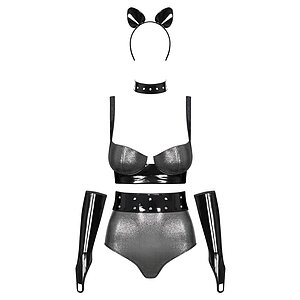 Costum Pisicuța Obsessive Silveria Gri pe Vibreaza.ro