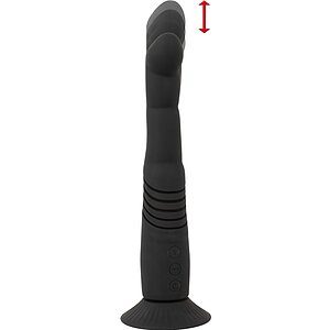 Couples Choice Vibrator Împingeri Punct G și Prostată 9x9 Negru pe Vibreaza.ro
