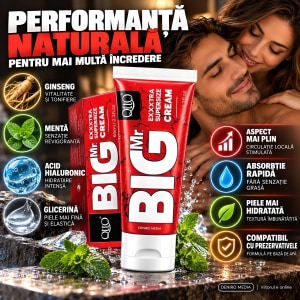 Cremă Big XXL pentru Mărirea Penisului și Fermitate 65ml