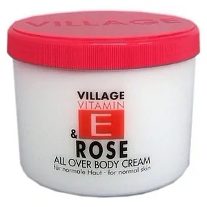 Cremă Corp Cu Vitamină E și Trandafir Village Cosmetics Cremă Corp Cu Vitamină E și Trandafir Village Cosmetics pe Vibreaza.ro