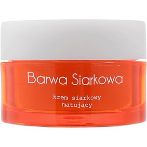 Cremă facială matifiantă și antibacteriană cu sulf Barwa pe Vibreaza.ro