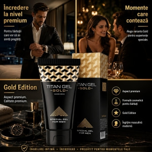 Cremă Titan Gel Gold Original pentru Mărirea Penisului