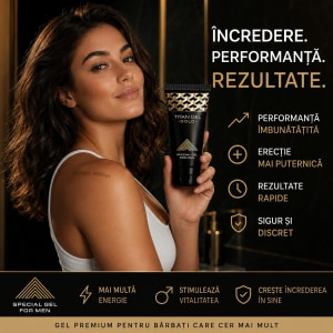 Cremă Titan Gel Gold Original pentru Mărirea Penisului