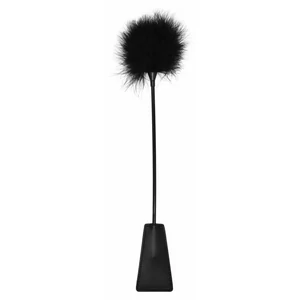 Crop With Feathers Negru Crop With Feathers Negru pe Vibreaza.ro