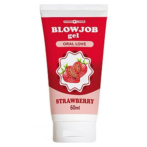 Cupid Gel Strawberry Flavored Oral Sex pe Vibreaza.ro