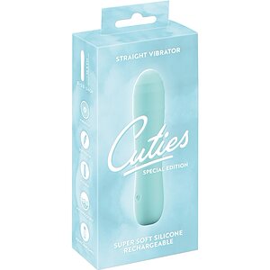 cuties Mini Vibrator – 8 Moduri, Reîncărcabil Albastru