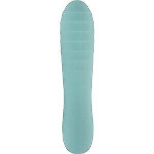 cuties Mini Vibrator – 8 Moduri, Reîncărcabil Albastru pe Vibreaza.ro