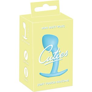 cuties Plug Albastru — Mini Plug silicon 7.1 cm Discret pe Vibreaza.ro