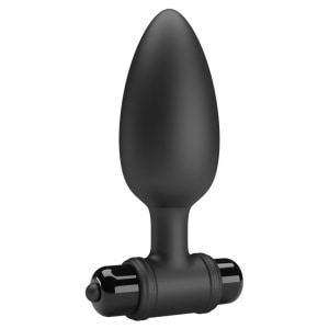 Debra Plug Anal Vibrant 10 Funcții, Flared — Negru pe Vibreaza.ro