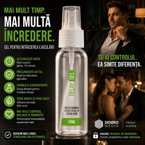 Gel pentru Întârzierea Ejaculării Delay Gel 50 ml